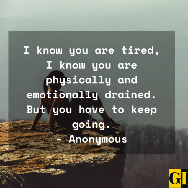 40 Emotionally and Mentally Drained Quotes and Sayings