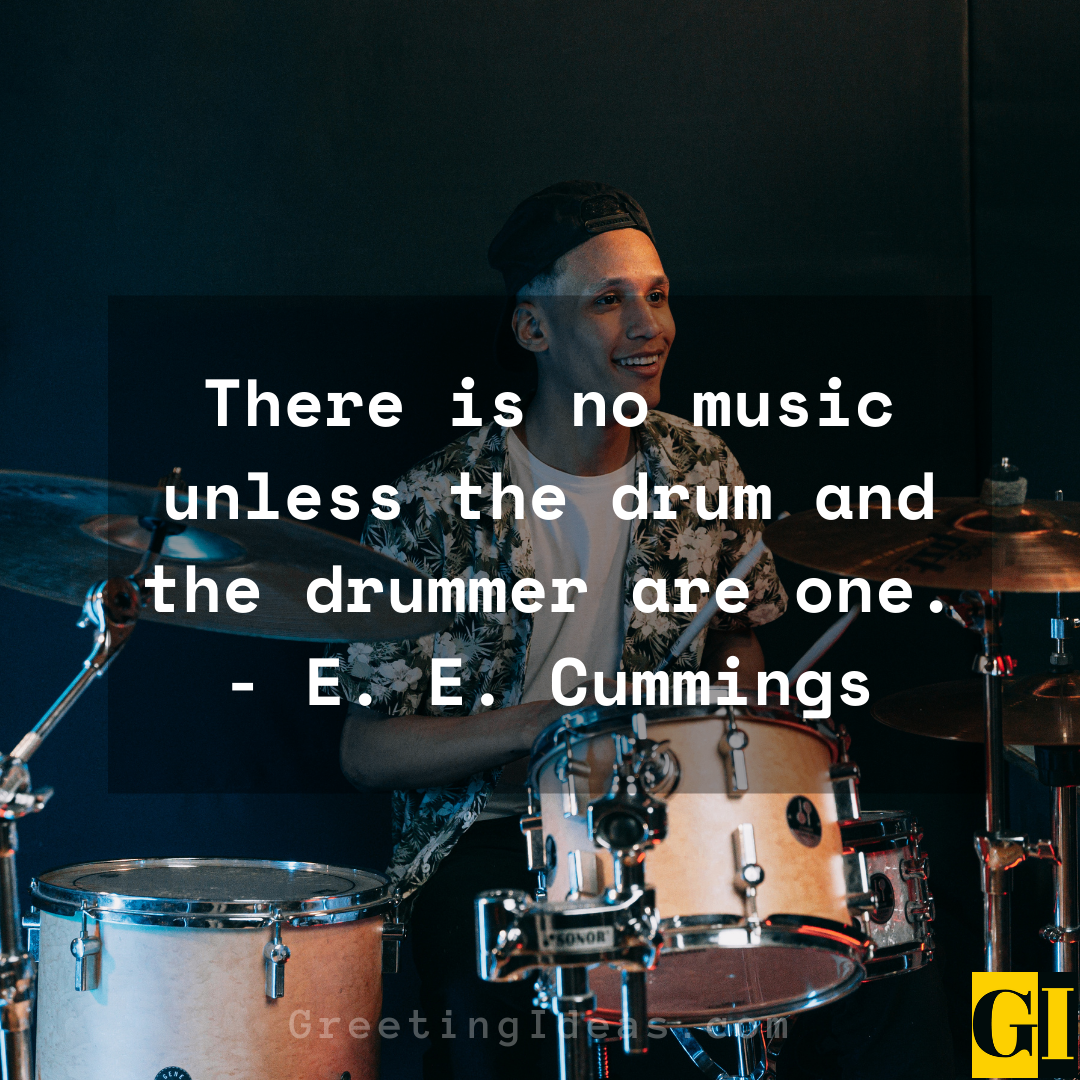 25 Best and Famous Drummer Quotes and Sayings