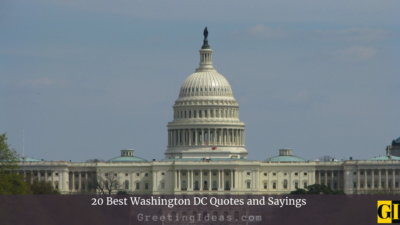 20 Best Washington DC Quotes and Sayings