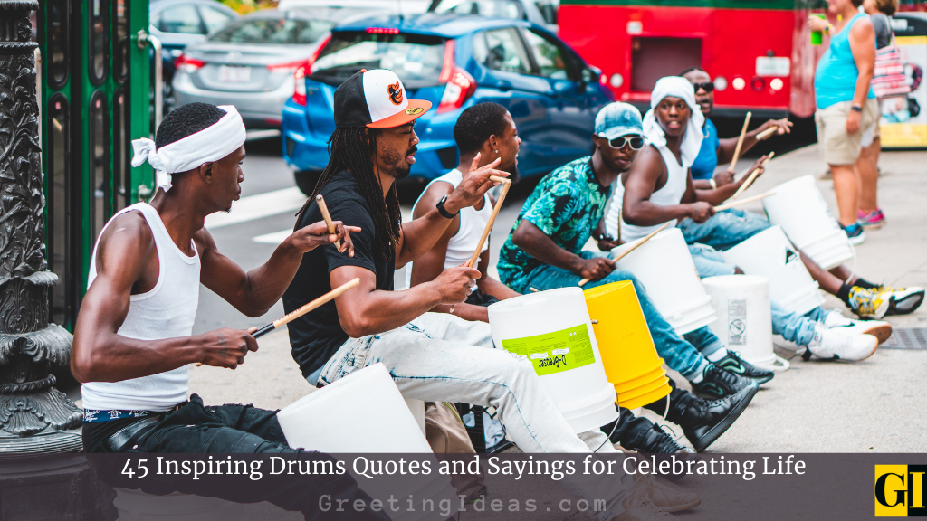 Drum Quotes