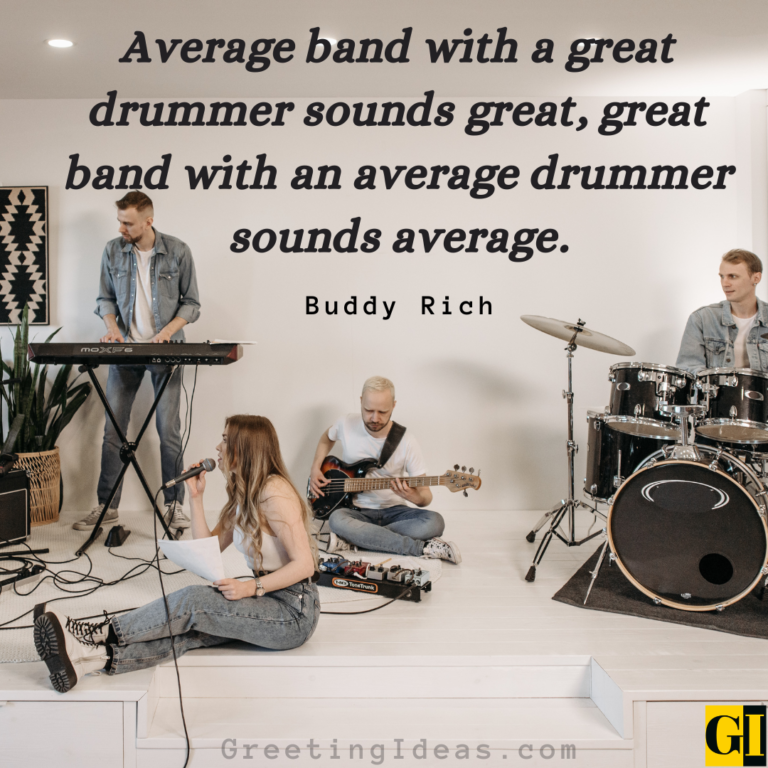 25 Best and Famous Drummer Quotes and Sayings