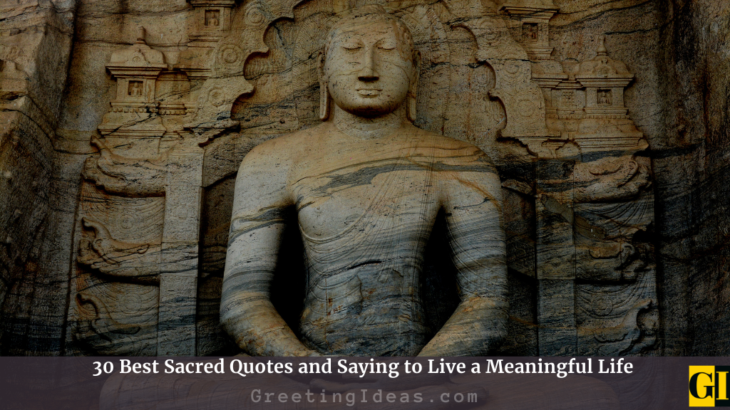 Sacred Quotes