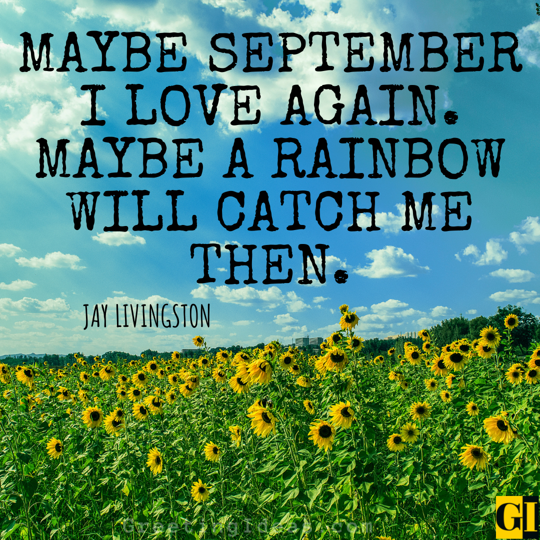September Month Message 54 Beautiful September Quotes to Welcome Autumn