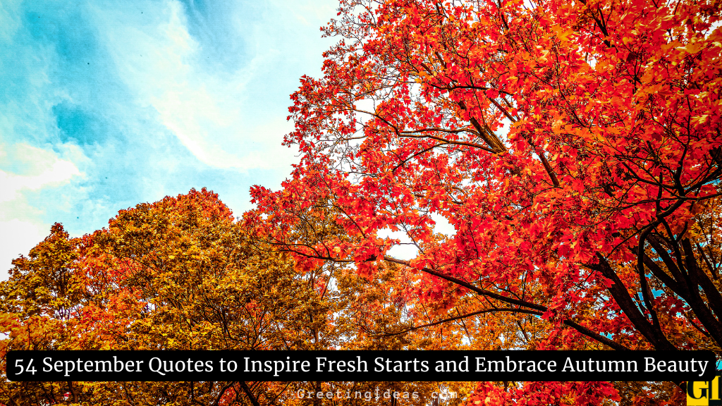 September quotes that capture fresh starts, gentle change, and autumn transition with cozy moments and reflective fall energy.