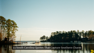 33 South Carolina Quotes That Capture Southern Charm