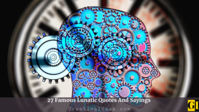27 Famous Lunatic Quotes And Sayings