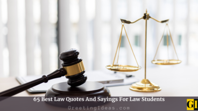 65 Best Law Quotes And Sayings For Law Students