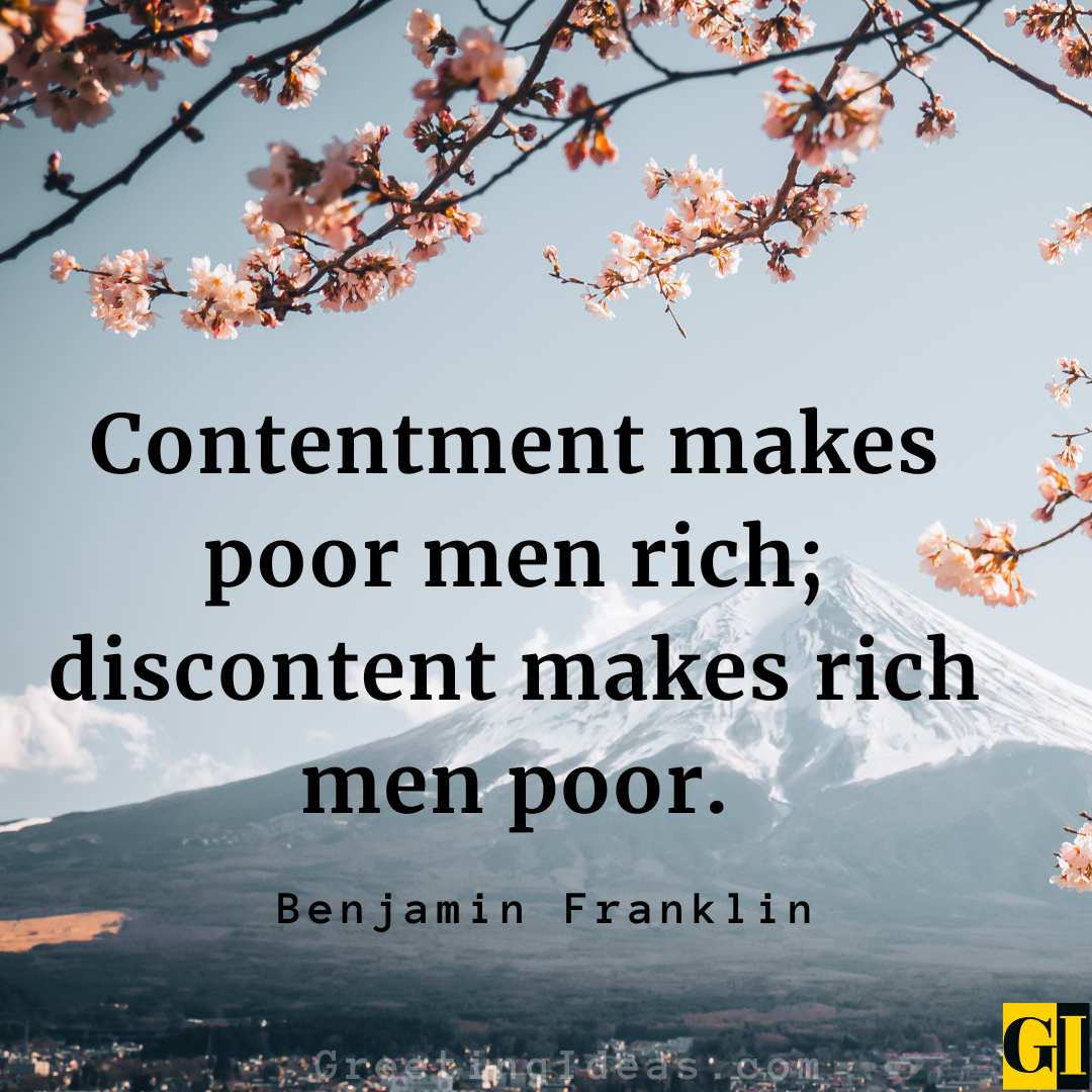 80 Top Contentment Quotes For Inner Peace And Happiness