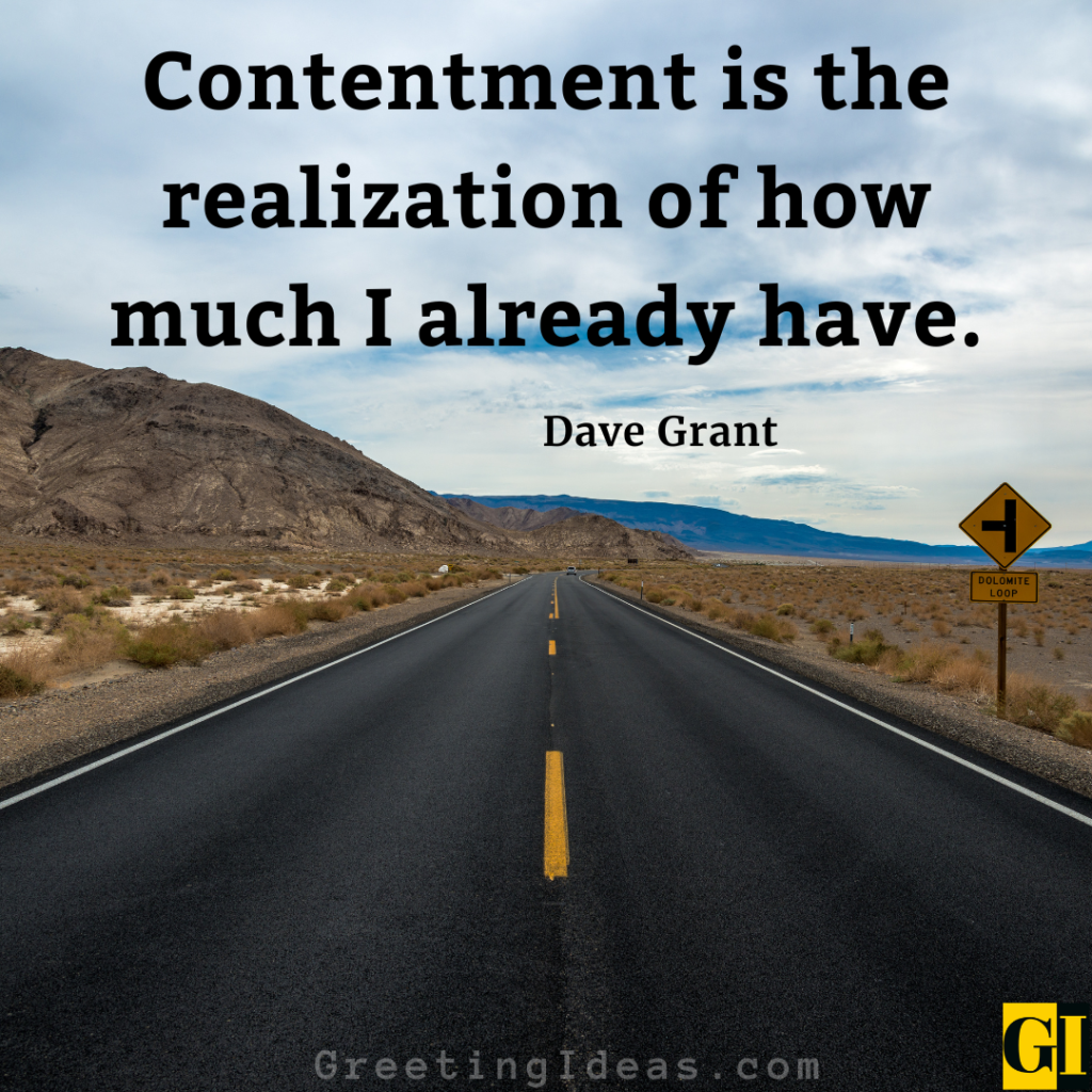 Contentment Quotes Images Greeting Ideas 4