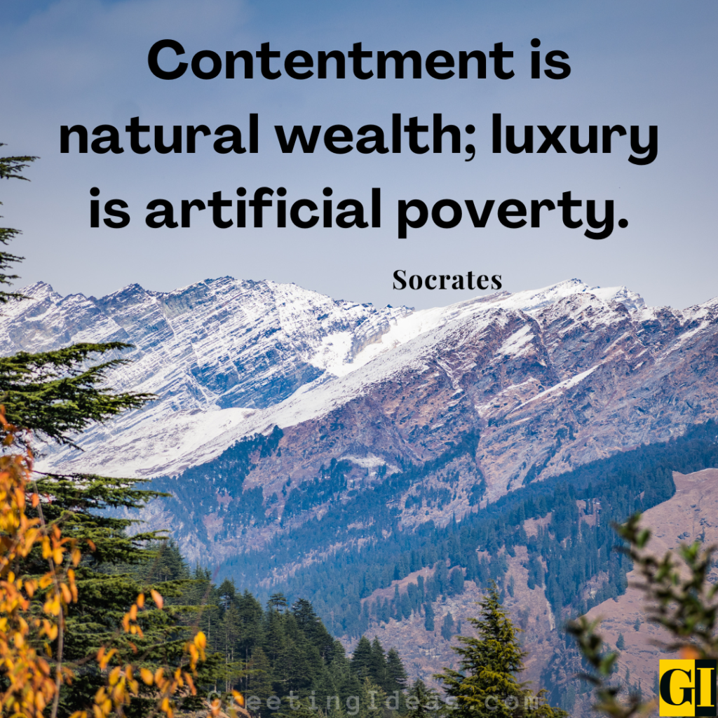 Contentment Quotes Images Greeting Ideas 5