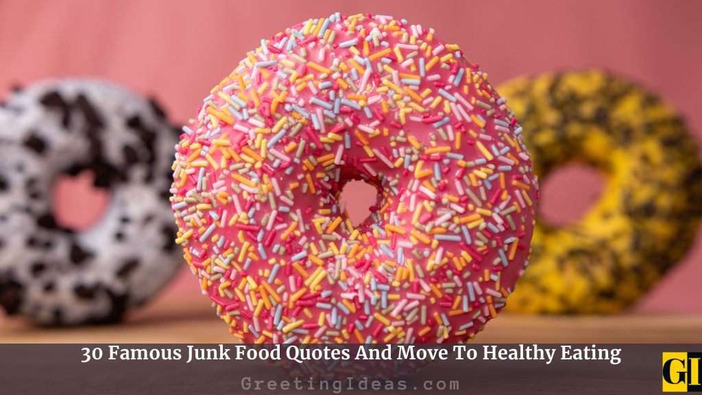 Junk Food Quotes