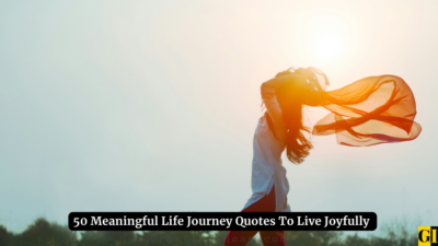 50 Meaningful Life Journey Quotes To Live Joyfully