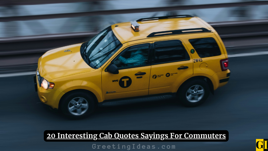 Cab Quotes Images