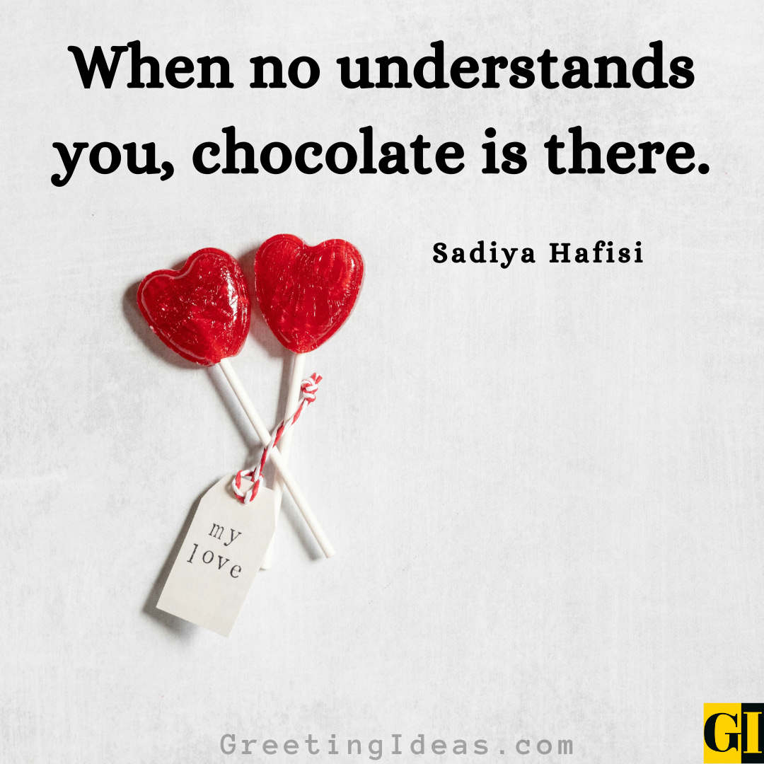 65 Love Candy Quotes Sayings For Chocolate Lovers