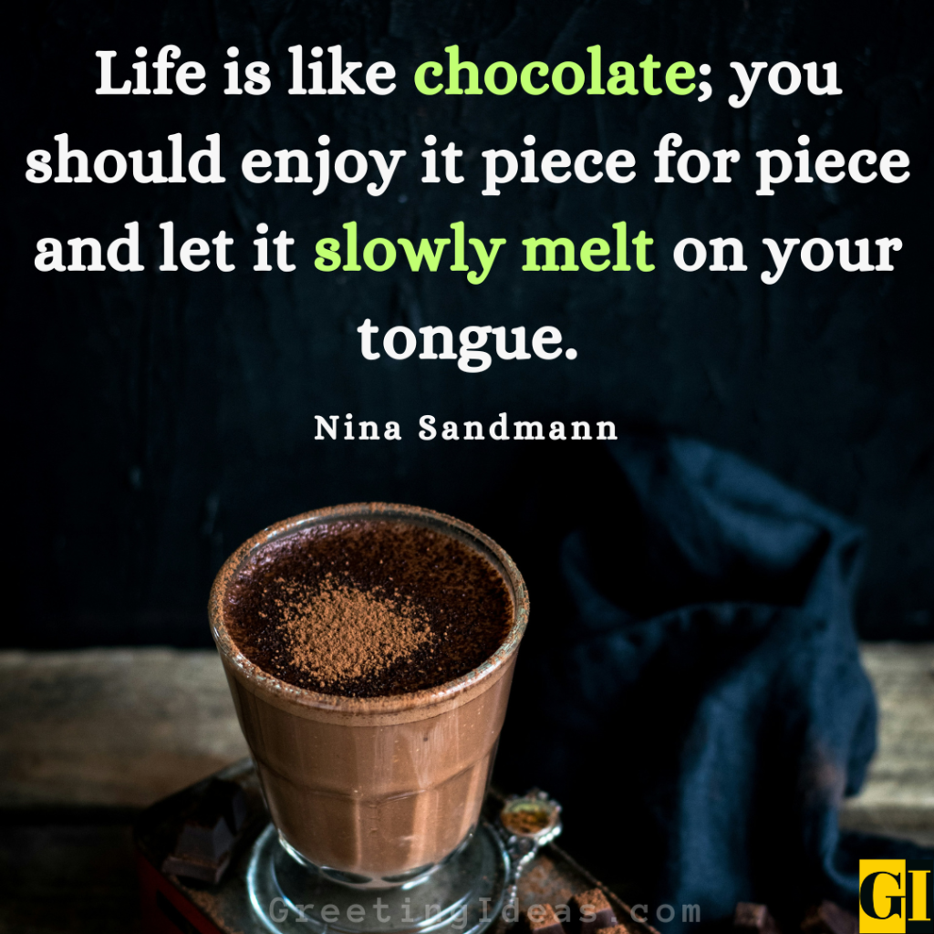 Chocolate Quotes Images Greeting Ideas 5