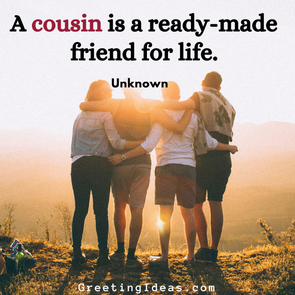 Cousins Quotes Images Greeting Ideas 4