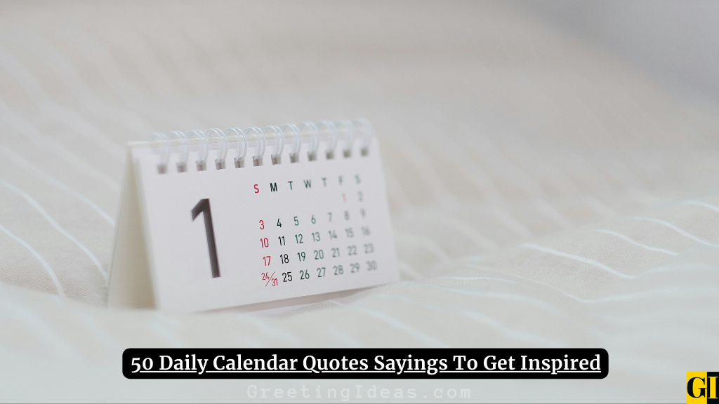 Calendar Quotes Images