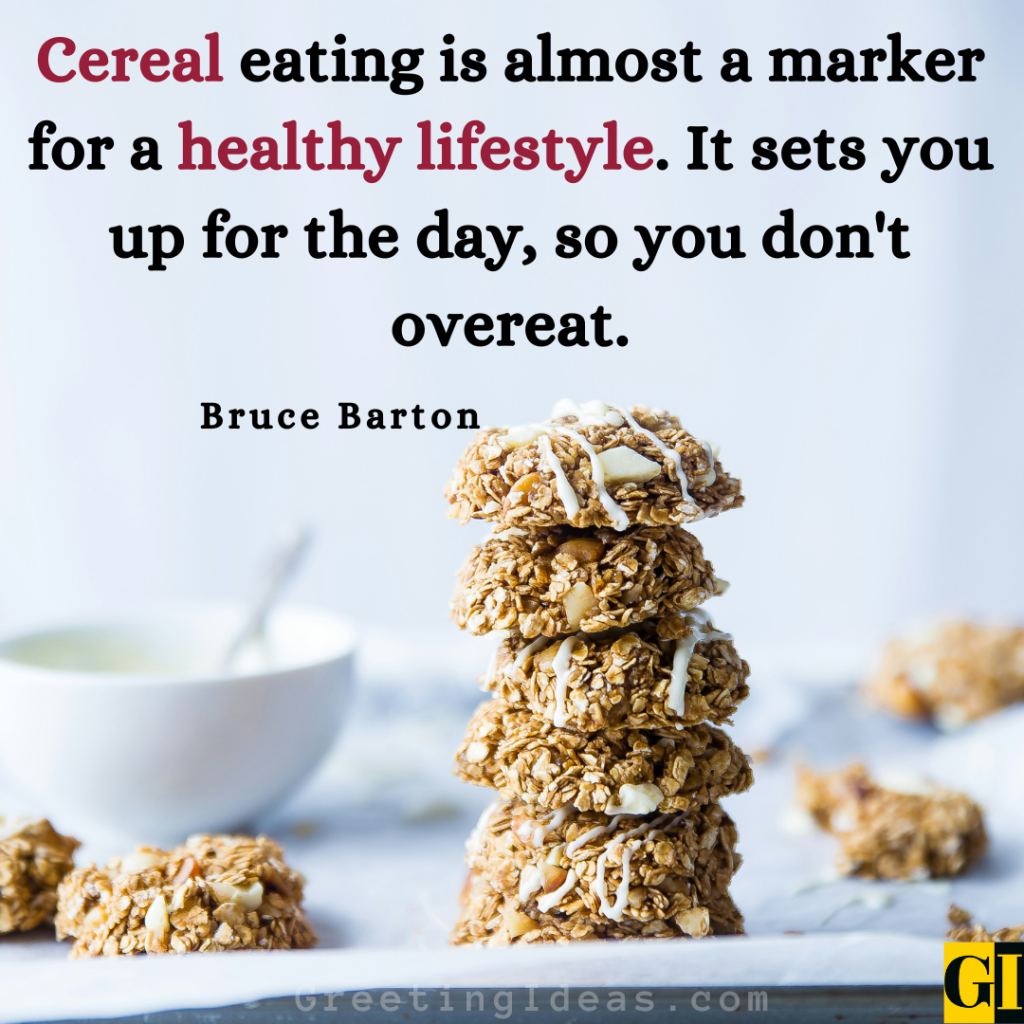 Cereal Quotes Images Greeting Ideas 2