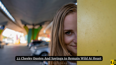 22 Cheeky Quotes And Sayings to Remain Wild At Heart