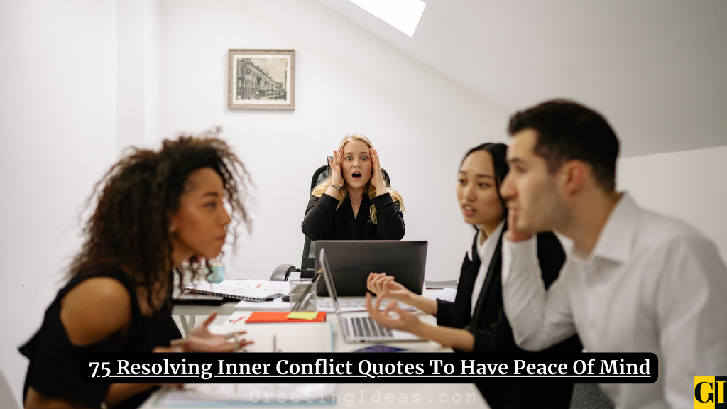 Conflict Quotes Images