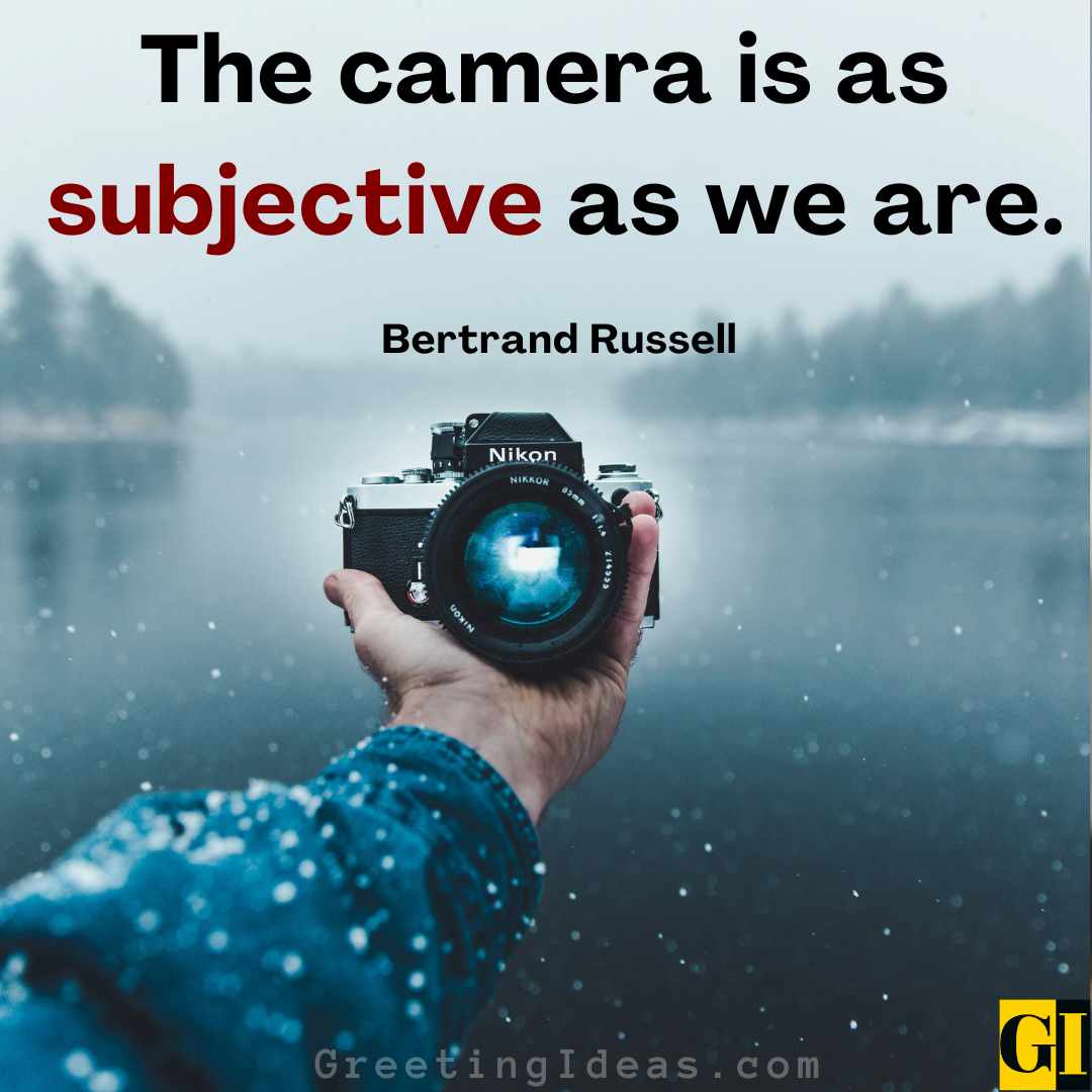 35 Intriguing Camera Quotes Sayings For Creative Minds