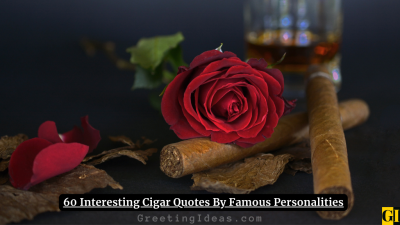 60 Interesting Cigar Quotes By Famous Personalities