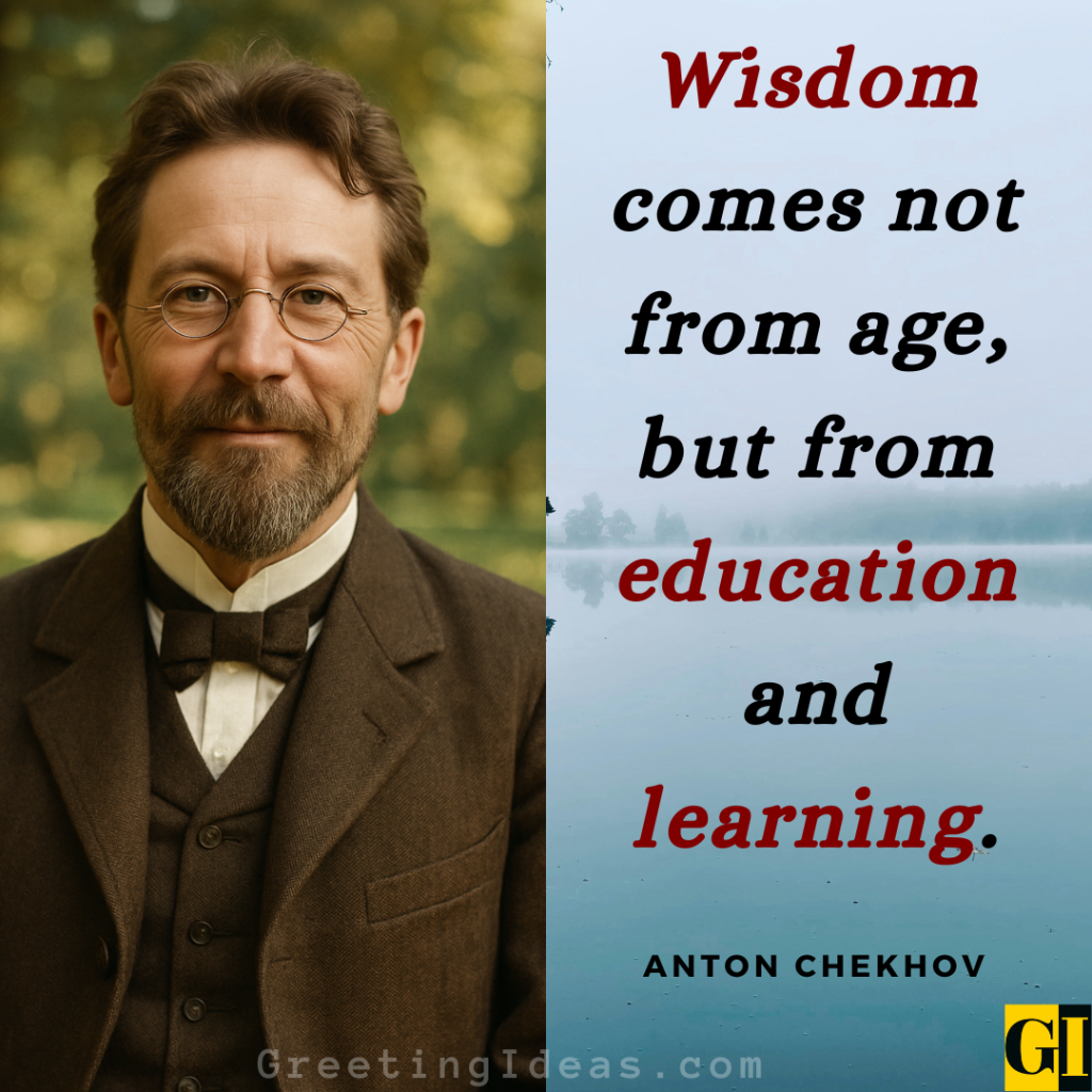 Anton Chekhov Quotes Images Greeting Ideas 1