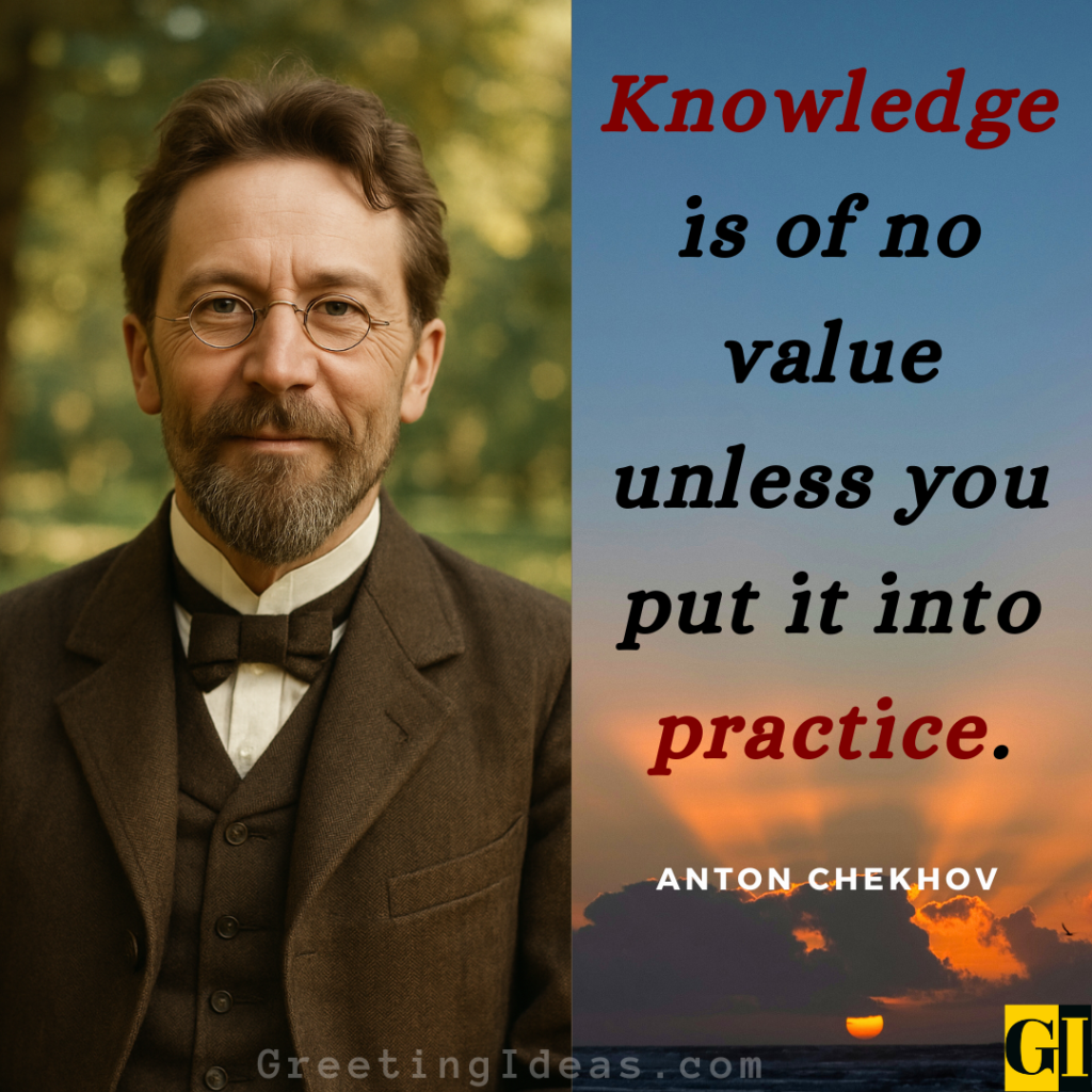 Anton Chekhov Quotes Images Greeting Ideas 2