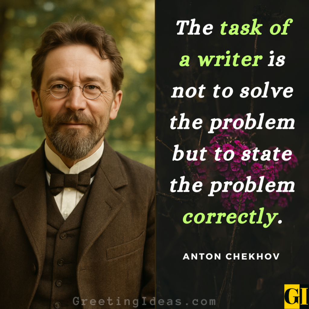 Anton Chekhov Quotes Images Greeting Ideas 3