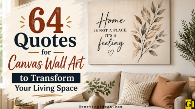 64 Quotes for Canvas Wall Art to Transform Your Living Space