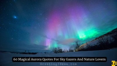 60 Magical Aurora Quotes For Sky Gazers And Nature Lovers